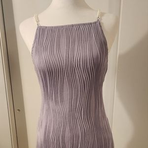 Muted Lavender spaghetti strap dress